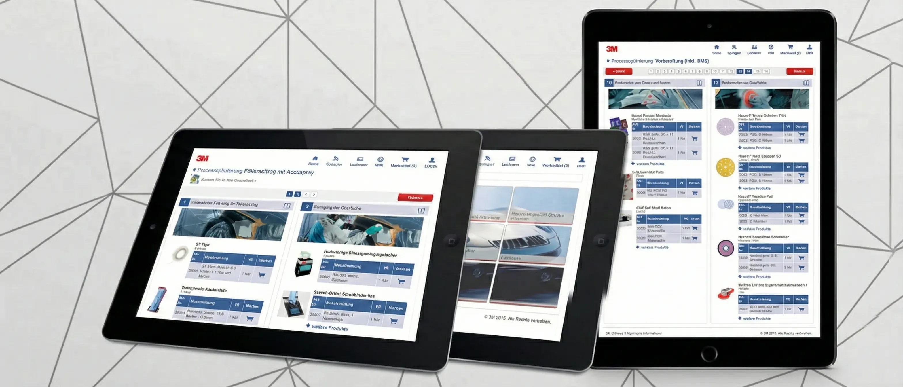 3M tablet as a sales tool