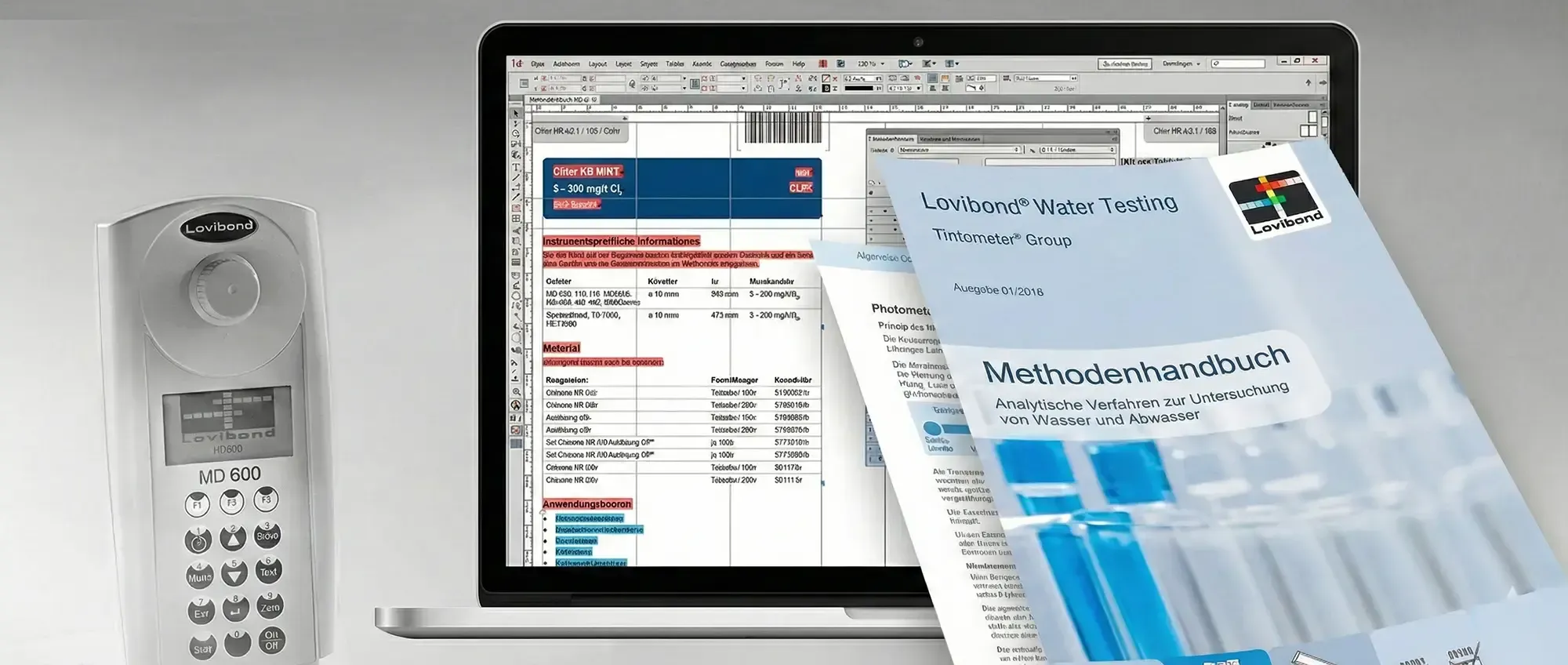 Tintometer technical documentation from PIM/DAM
